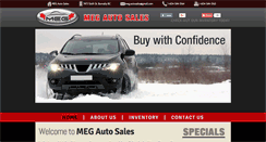 Desktop Screenshot of megautosales.ca